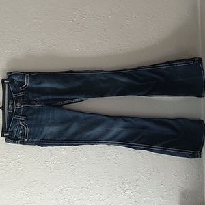 Silver bootcut jeans